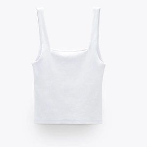 SOLD OUT NWT ZARA CROPPED TANK TOP
